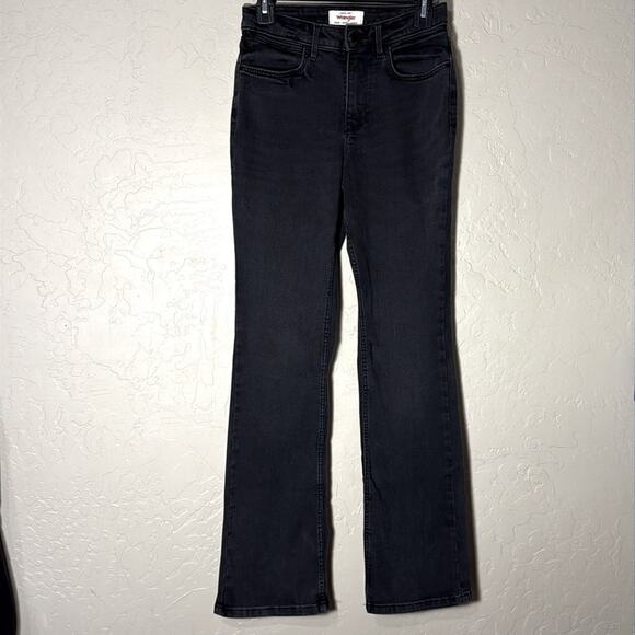 Wrangler bold boot black jeans size 4/32 - Picture 2 of 11
